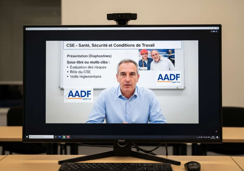 Une formation obligatoire SSCT du CSE à distance avec Glowbl : un succès total pour AADF, organisme de formation spécialisé dans les entreprises de moins de 50 salariés