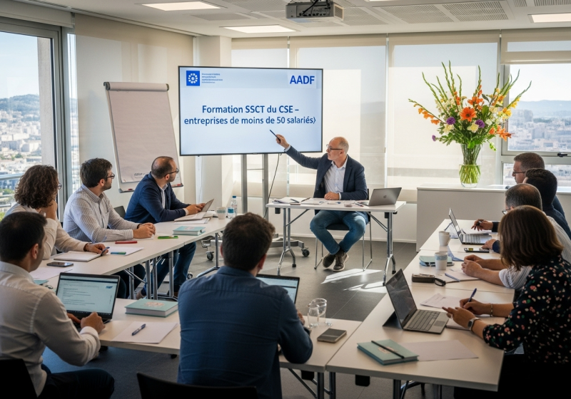 formation du CSE réalisée par AADF à Marseille, Aix en Provence, Avignon et ailleurs